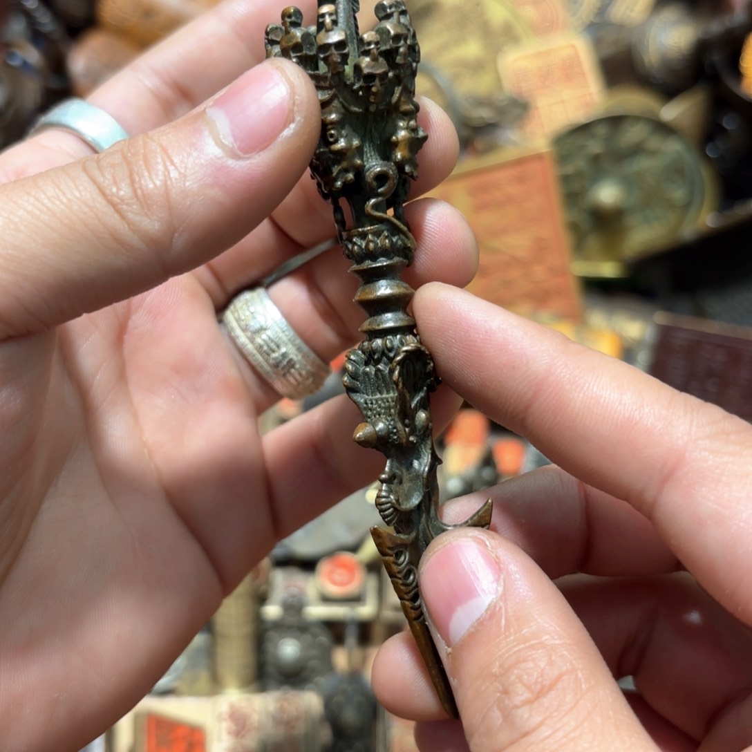 铜器摆件收收藏藏