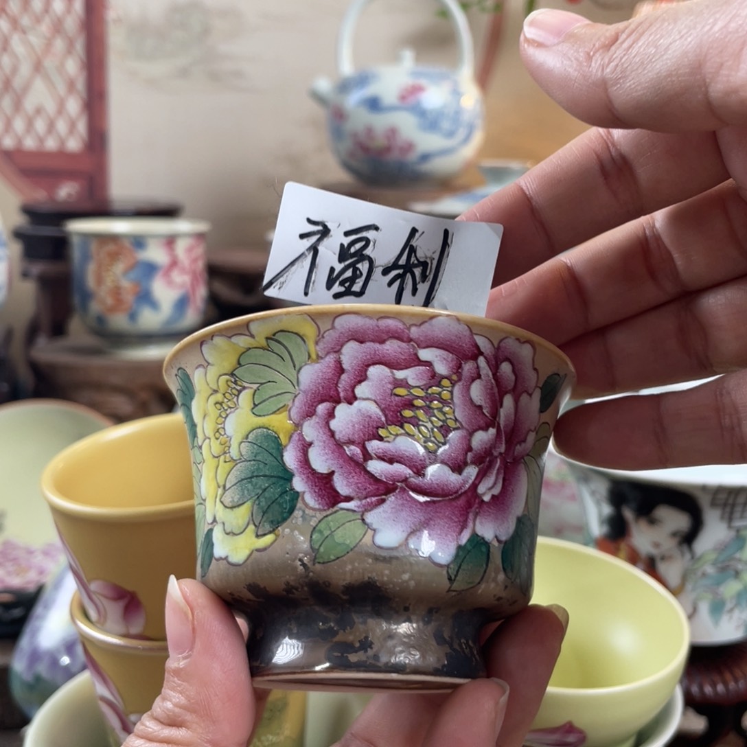景德镇手绘茶具原创