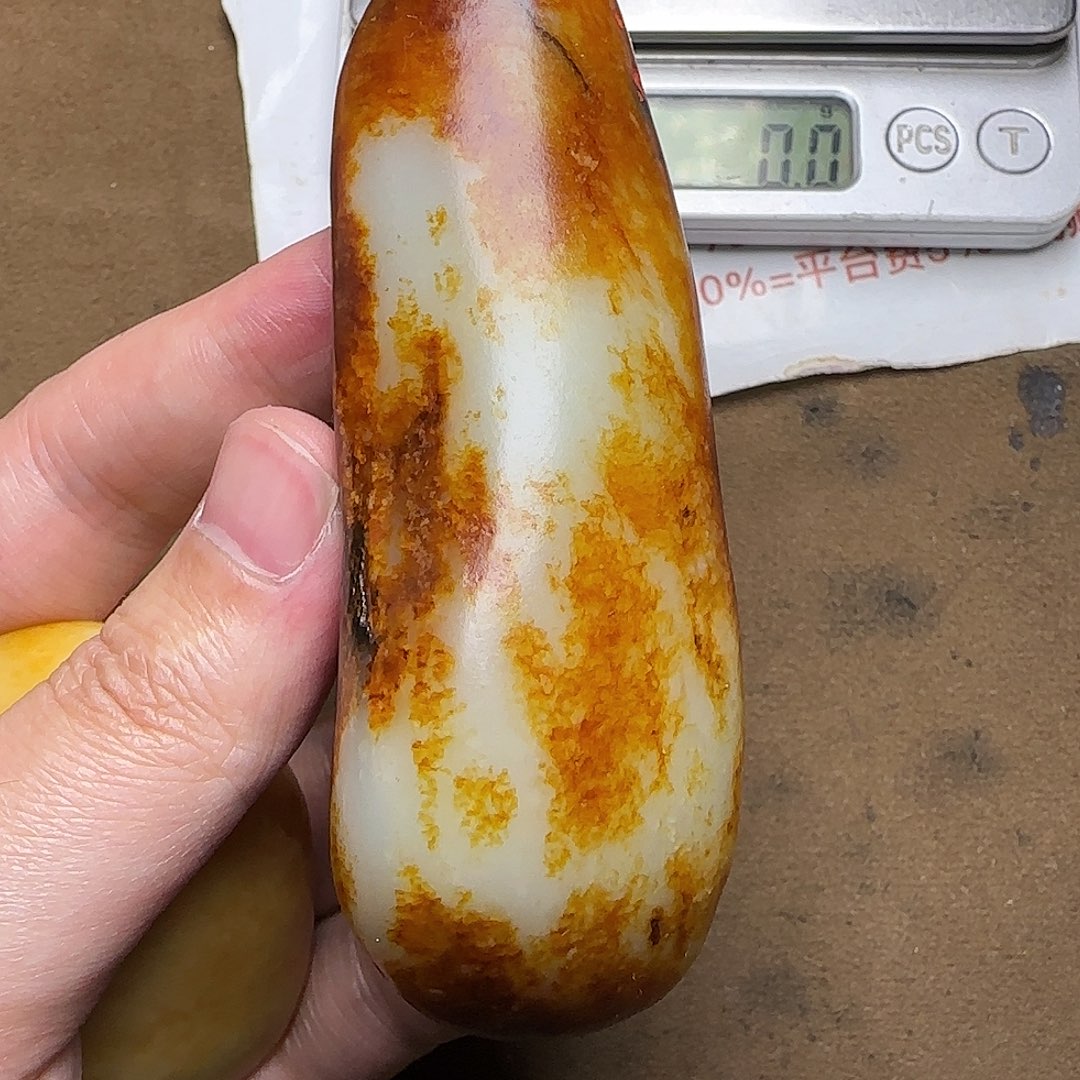 【闪购商品】和田玉挂件未镶嵌十**韭