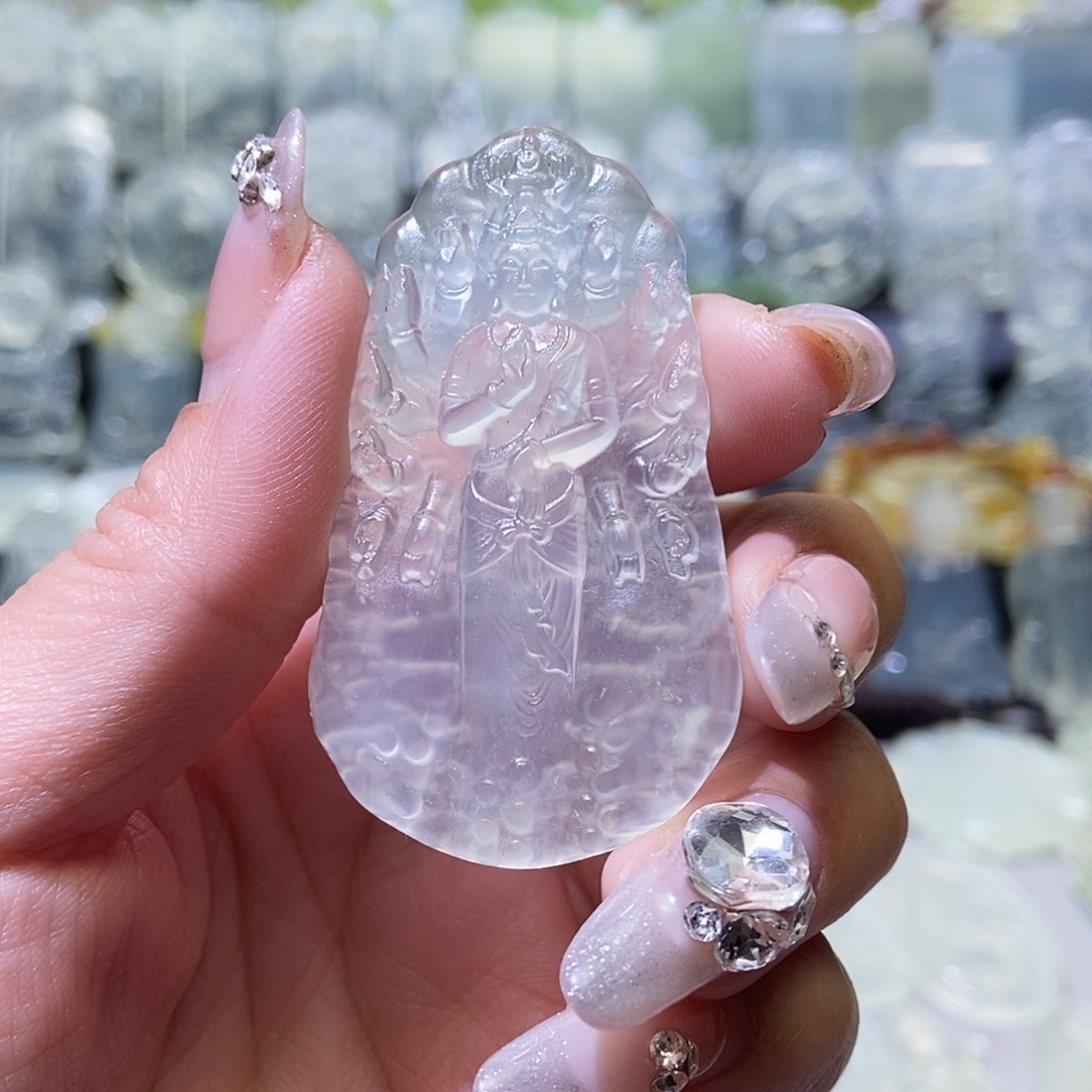 岫玉吊坠未镶嵌吊坠