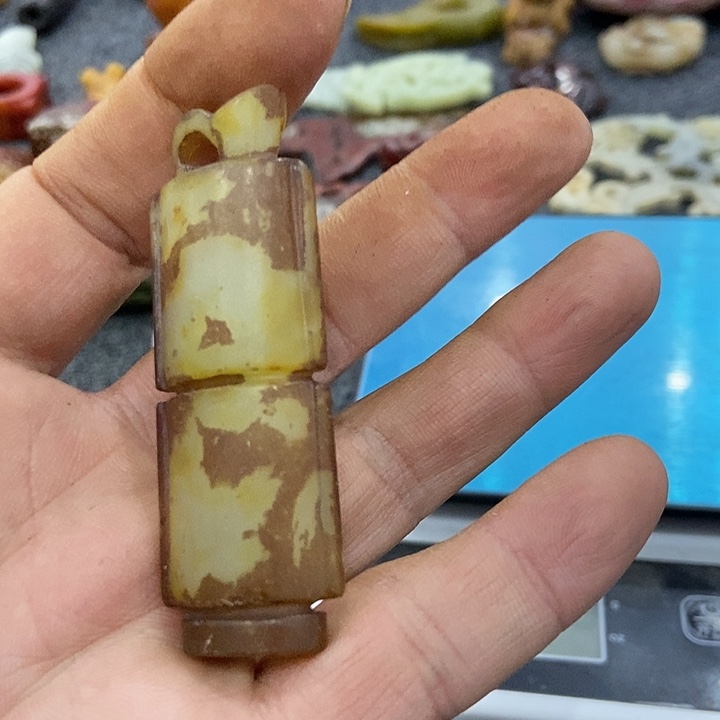 吊坠白玉菩提吊坠
