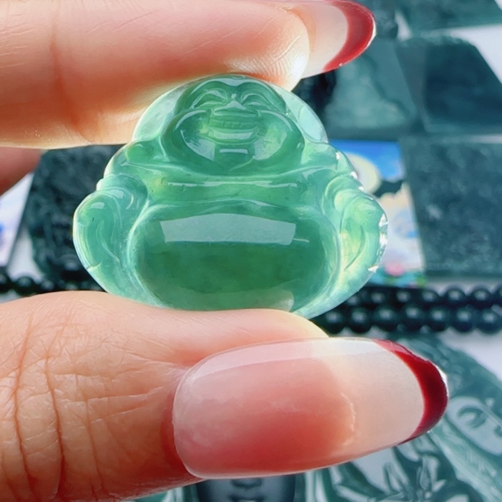 翡翠未镶嵌颈饰多样性发货天然A货翡翠