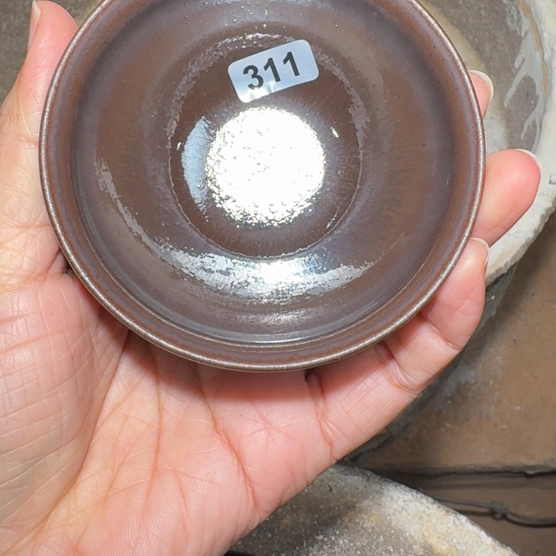 茶盏龙窑柴烧自然还原瑕疵311