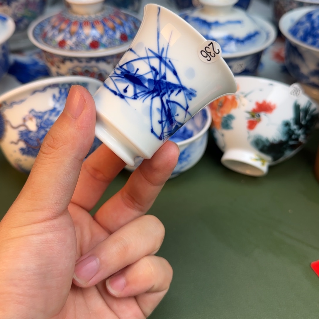 彦祖纯手工手绘茶具239