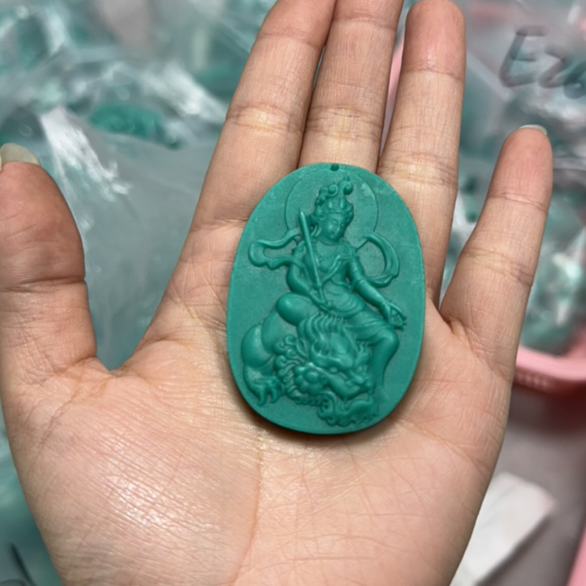 E28 文殊菩萨吊坠