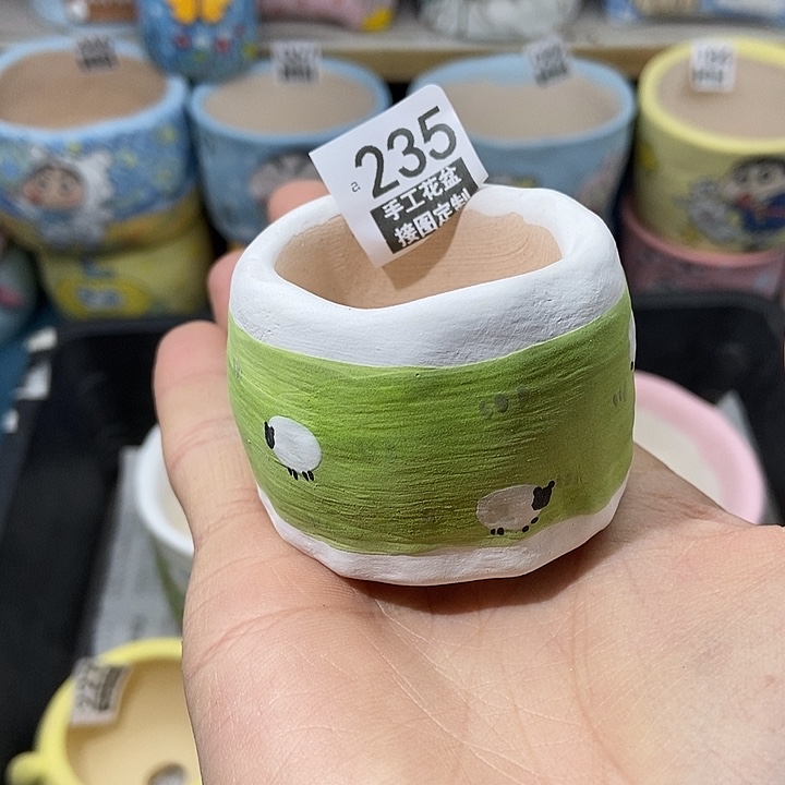 红陶235 2.15 手工盆接图定制