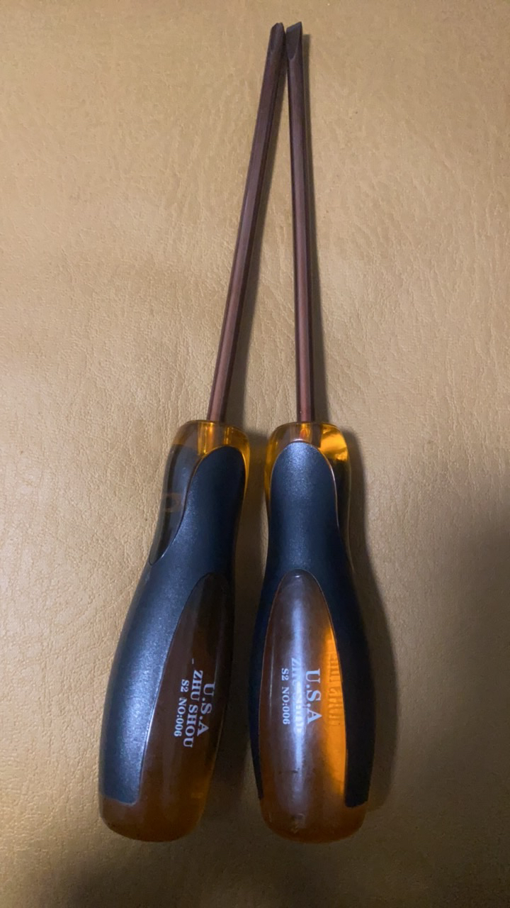 美国S2合金钢螺丝刀一对