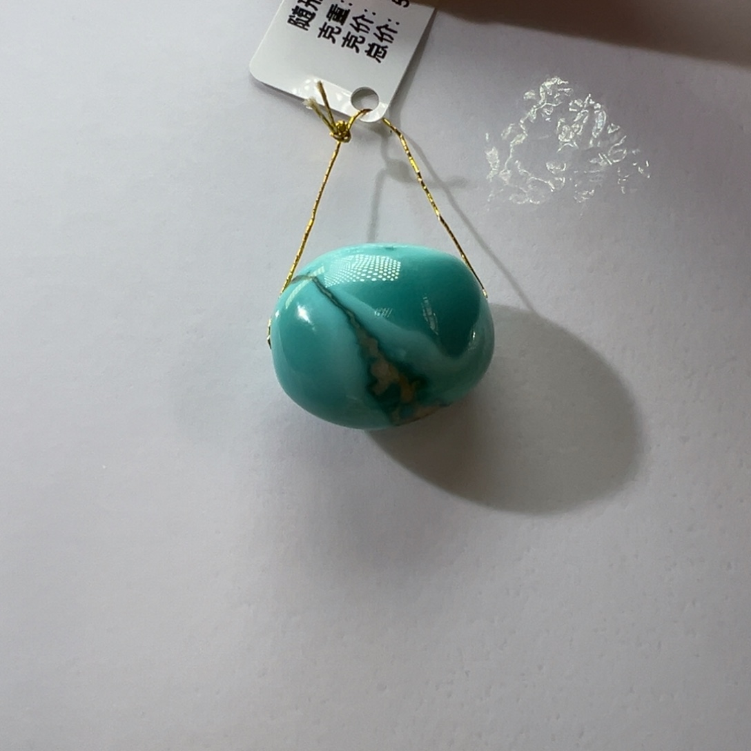绿松石未镶嵌挂件