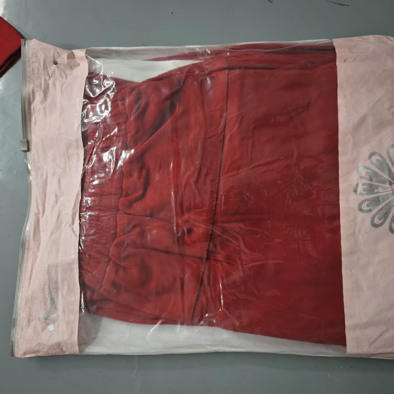 B250印染高腰休闲裤中式印花披风民族风时尚百搭女士纯色