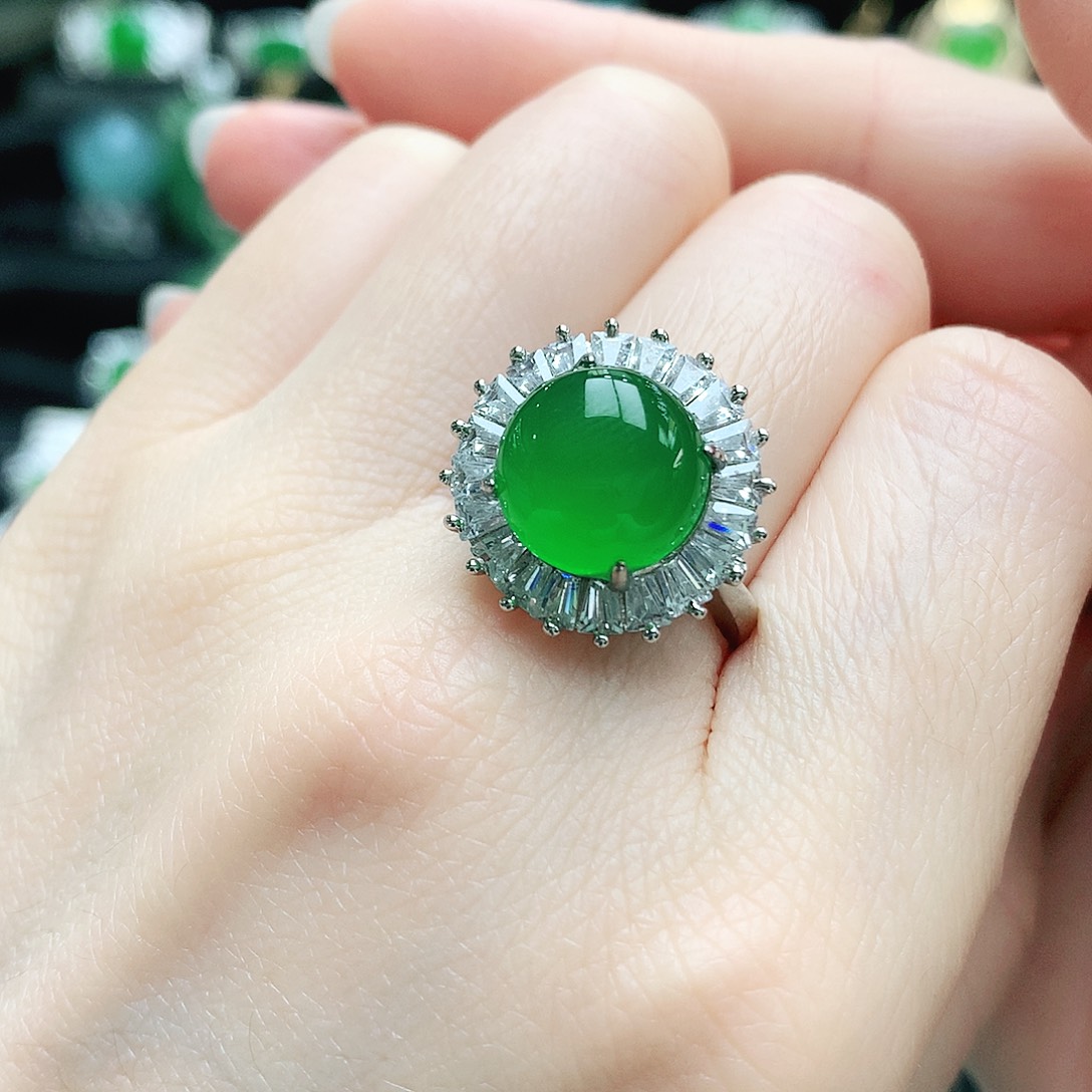 玛瑙/玉髓戒指未镶嵌