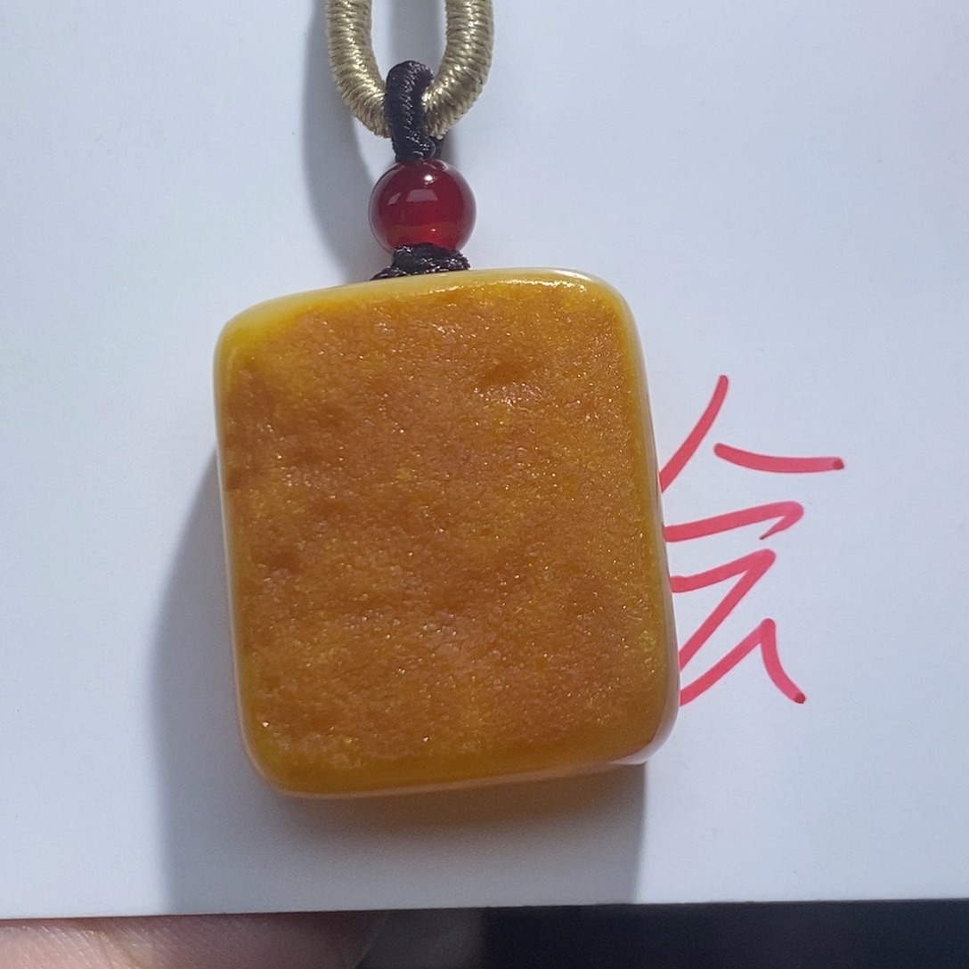 定制琥珀未镶嵌蜜蜡吊坠