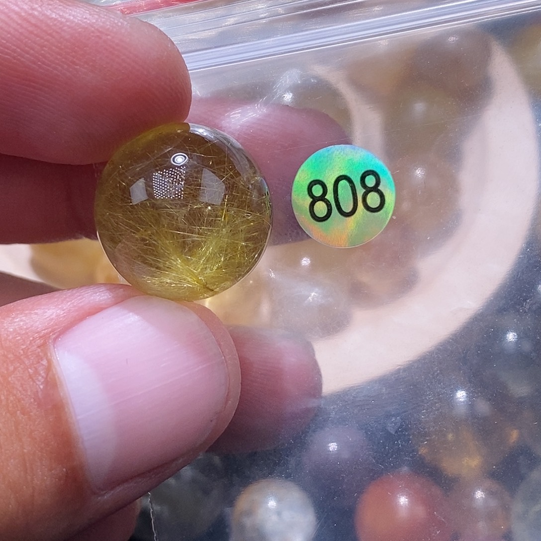 晚***饭发晶未镶嵌手链天然水晶