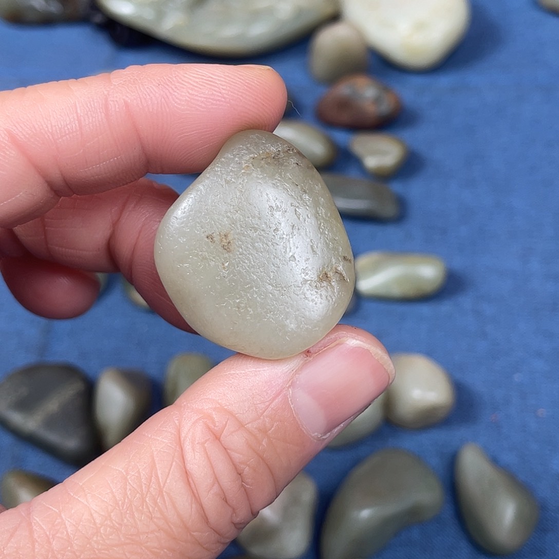 和田玉（糖玉）珠宝奇石未镶嵌久**y