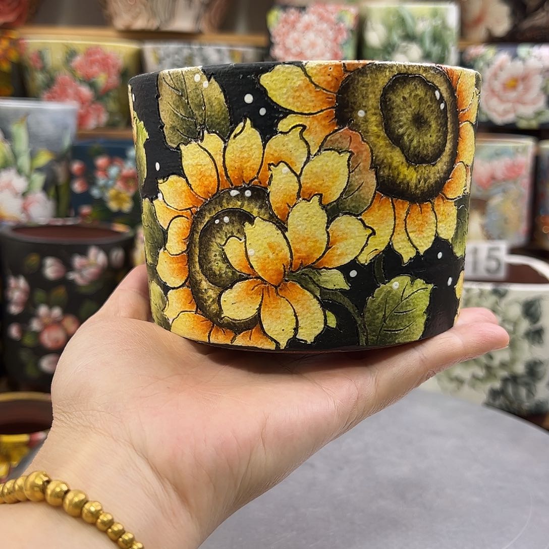 景德镇陶瓷花盆景德镇陶瓷花盆