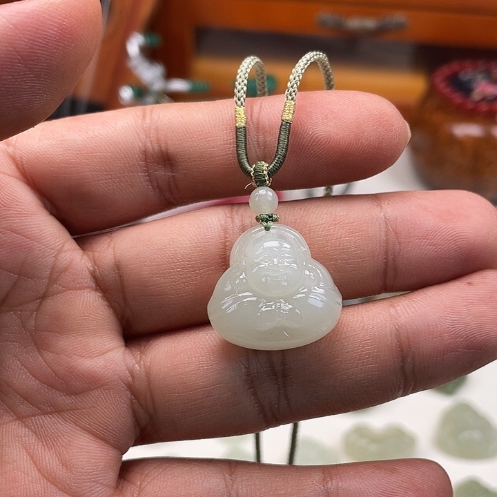 和田玉吊坠(不含链)未镶嵌