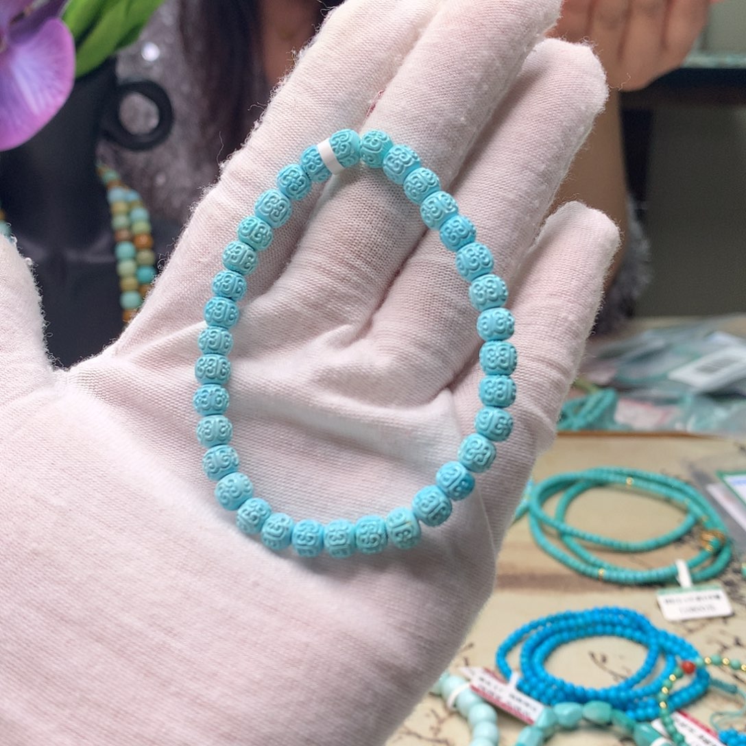 绿松石未镶嵌配饰