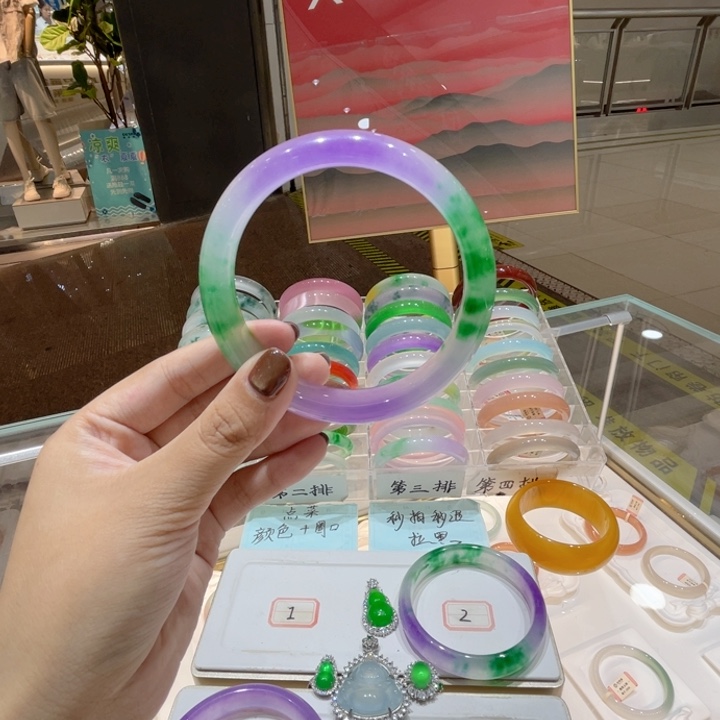 银***利翡翠手镯未镶嵌翡翠手镯