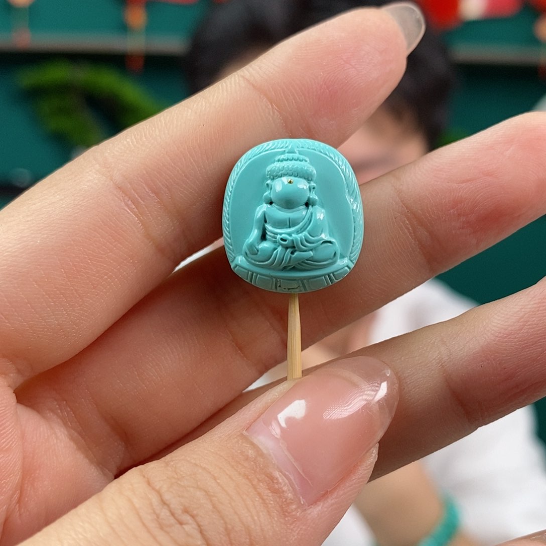 绿松石珠宝奇石未镶嵌