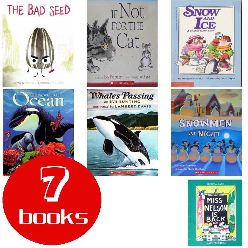 英文原版绘本7本93251214032