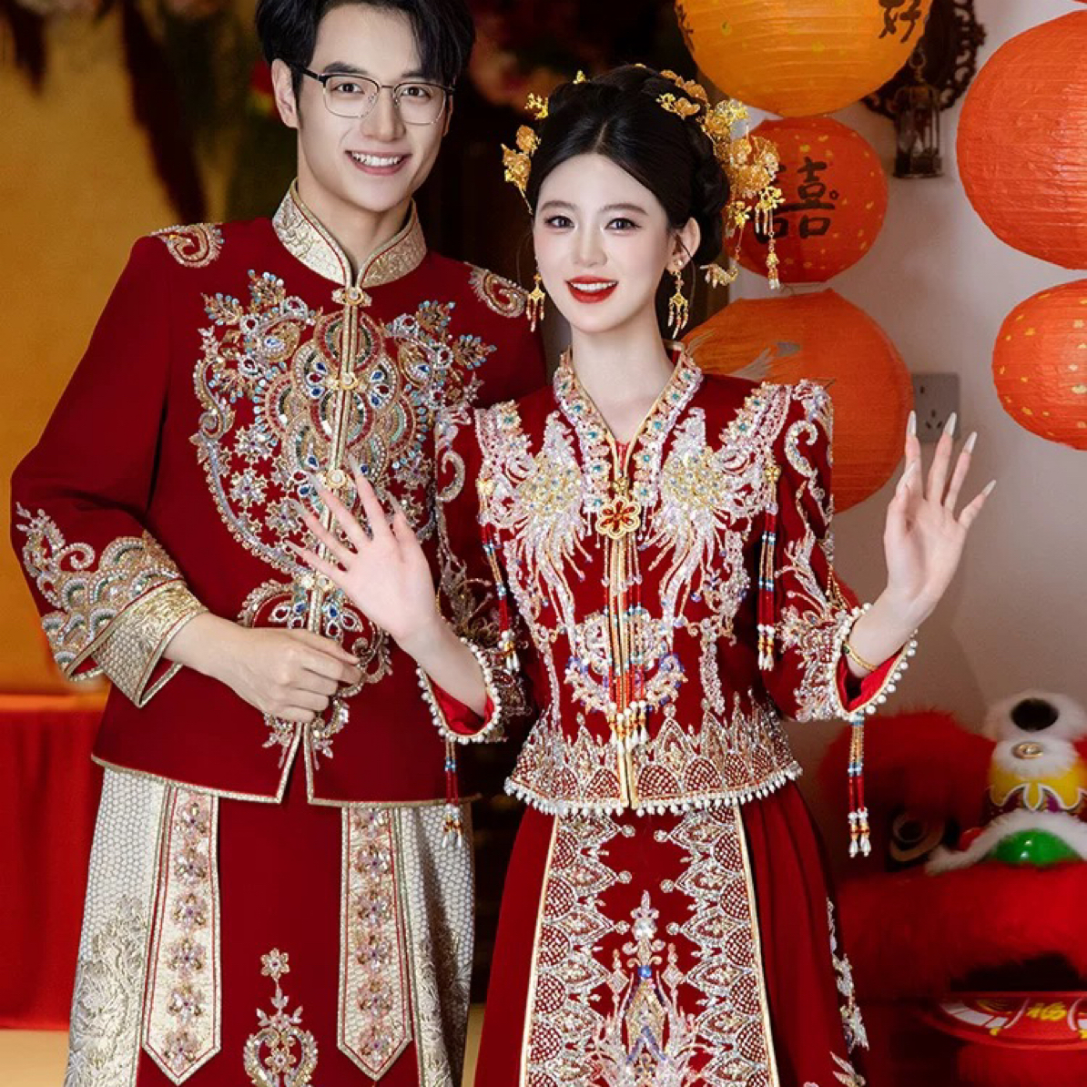 秀禾服婚服2025新款新娘结婚中式礼服婚礼嫁衣小个子出阁敬酒秋冬