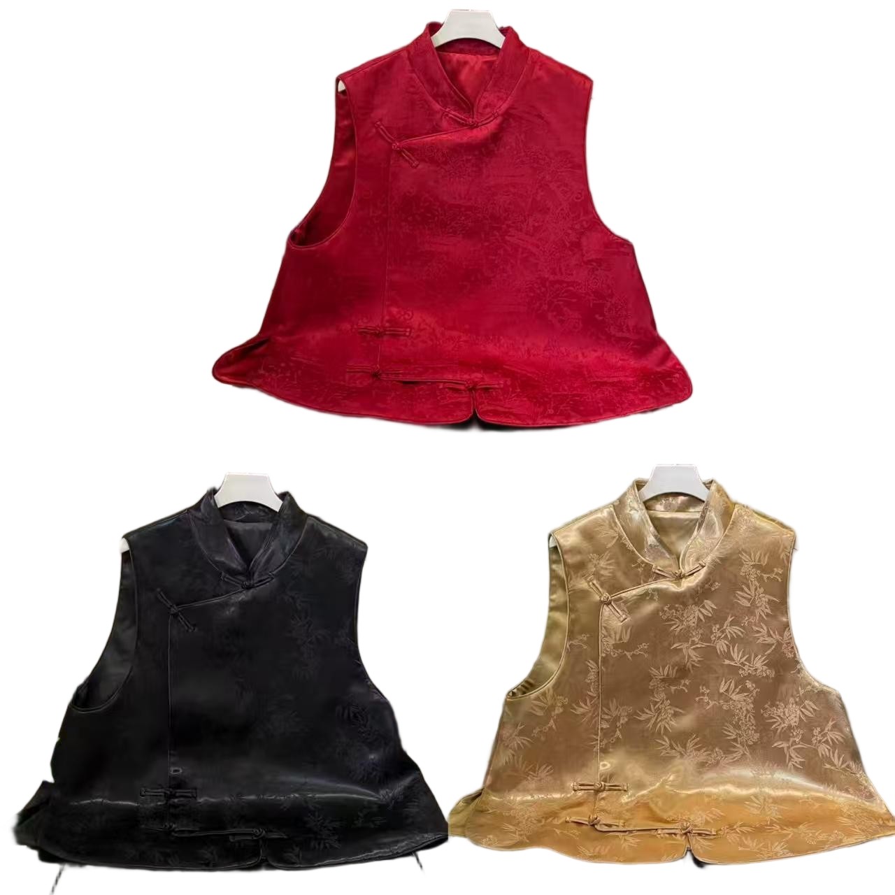 三月新中式女装高端中式时尚中国风显瘦减龄国风百搭马夹#《扶摇》