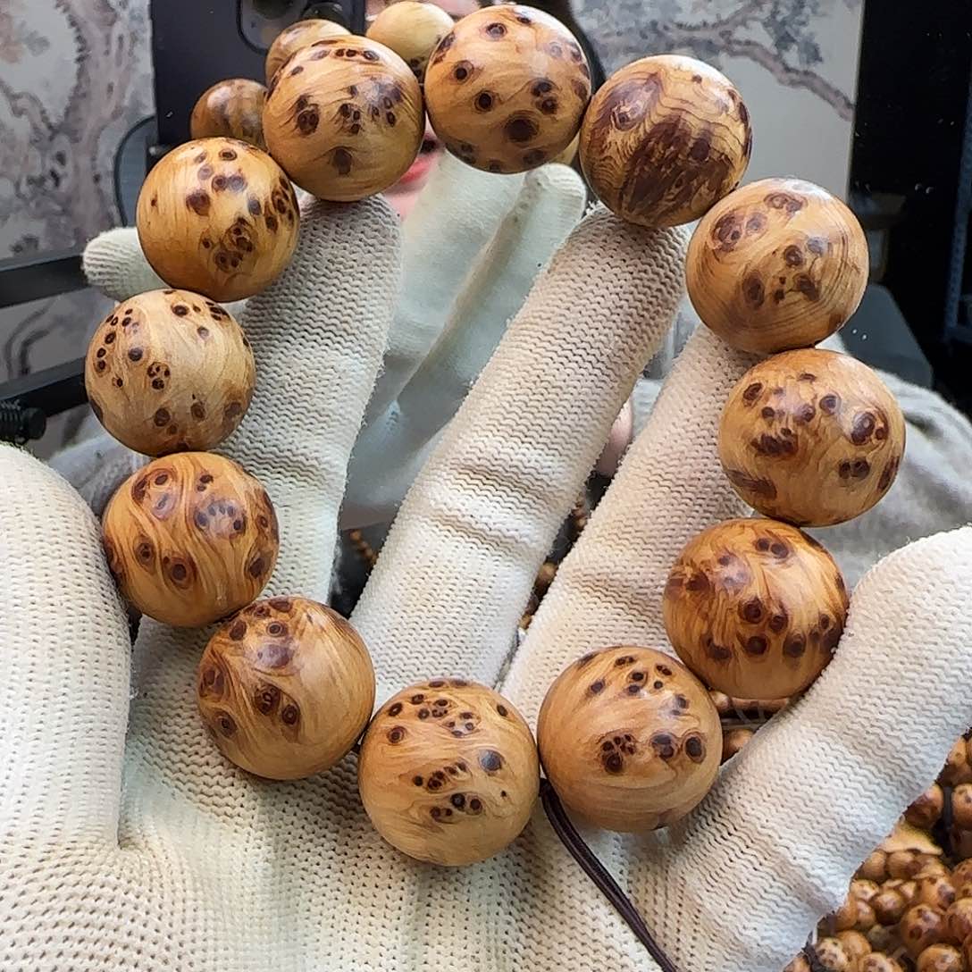 柏木（崖柏）手串/手链阿*太行崖柏2.0瘤疤