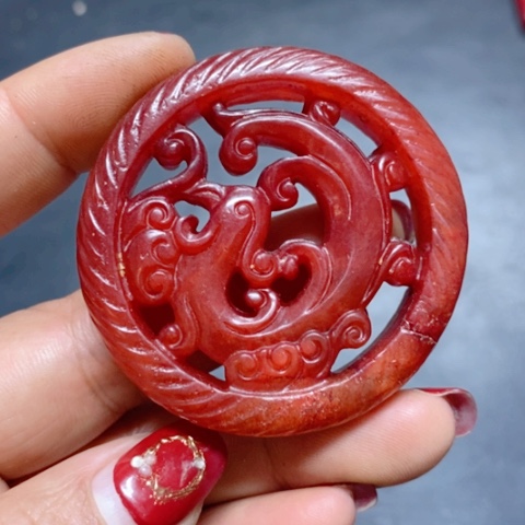 紫金钵盂菩提吊坠