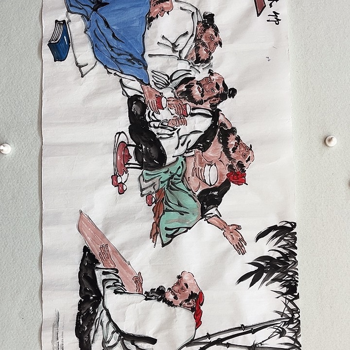 鲁岳美术艺术作品2