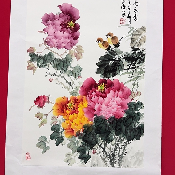 国画精品国画纯手绘