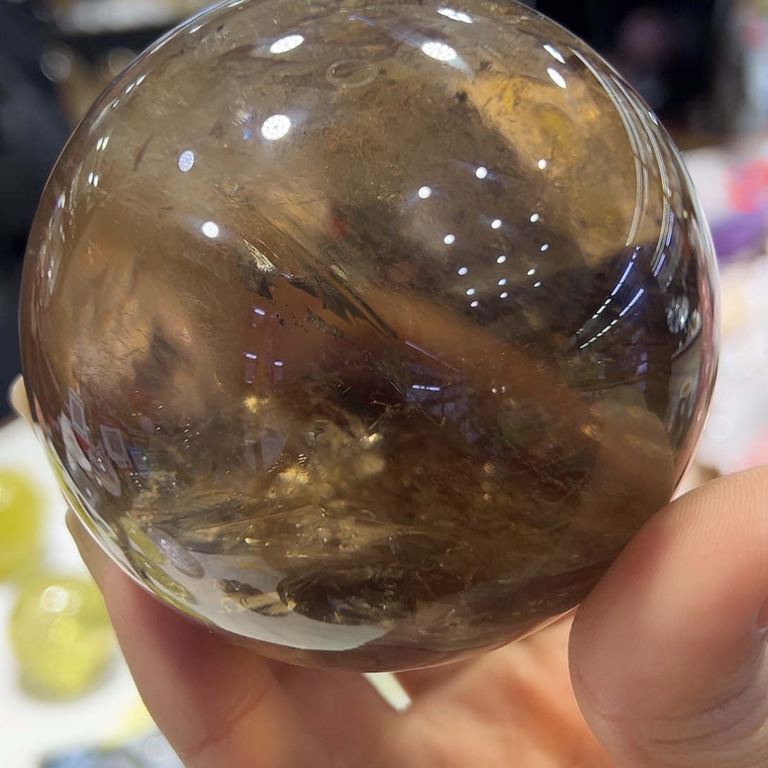 水晶水晶球摆件未镶嵌