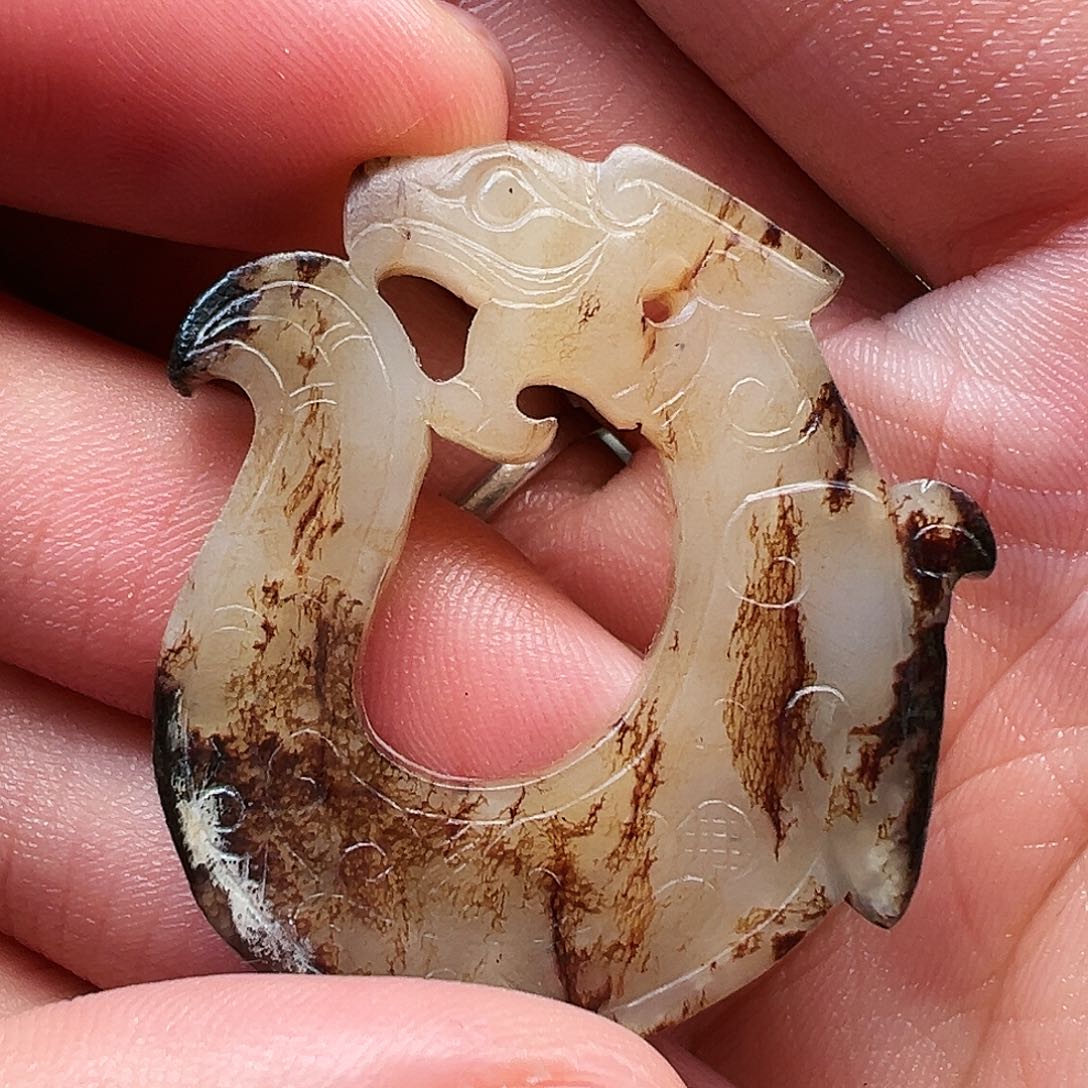 和田玉颈饰未镶嵌鑫*