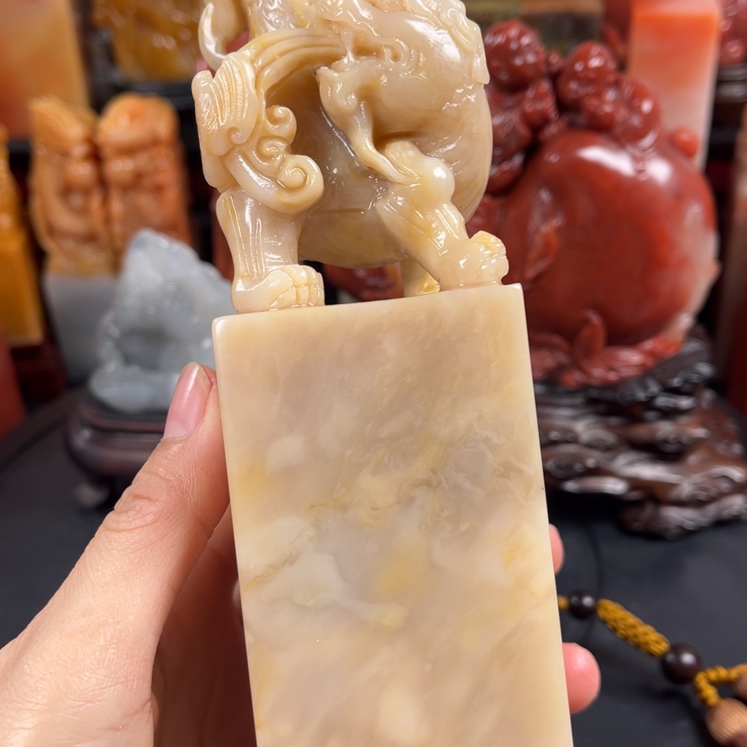 寿山石巴林石印章