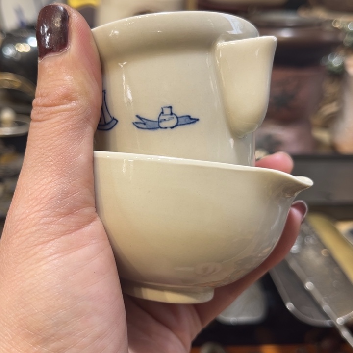 陶瓷中古工艺品摆件