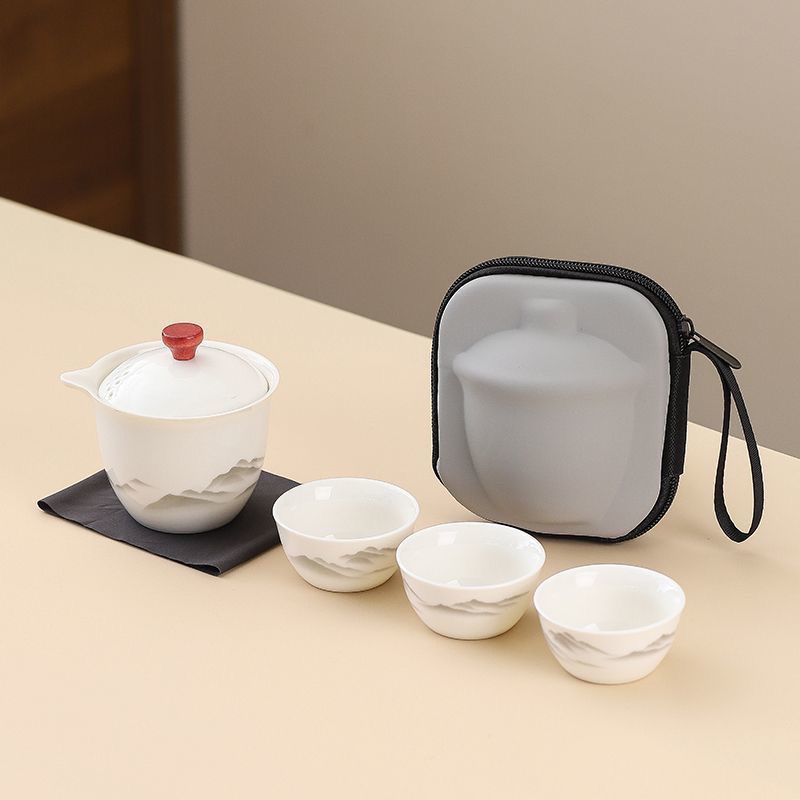 A353旅行茶具一壶三杯