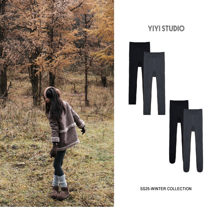 YiYi 童装加绒打底裤袜0640