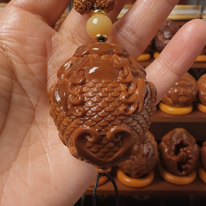 橄榄核把件风****7貔恘手把件42