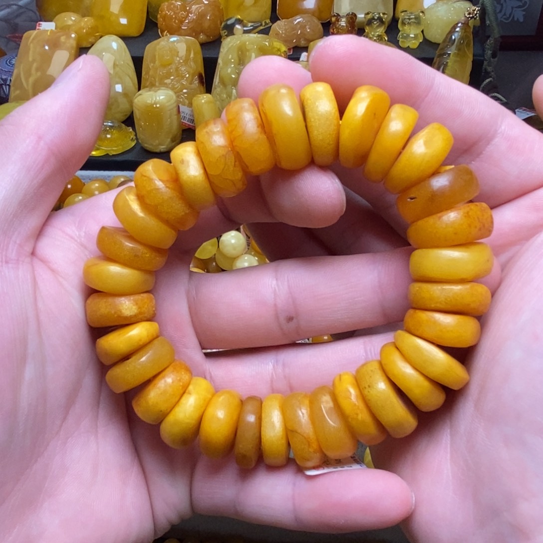 琥珀未镶嵌裸石蜜蜡