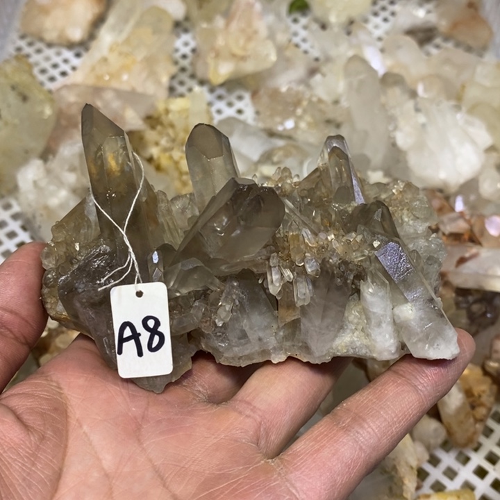 水晶水晶原石摆件未镶嵌