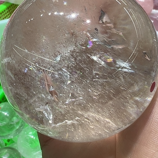水晶摆件未镶嵌6.7厘米