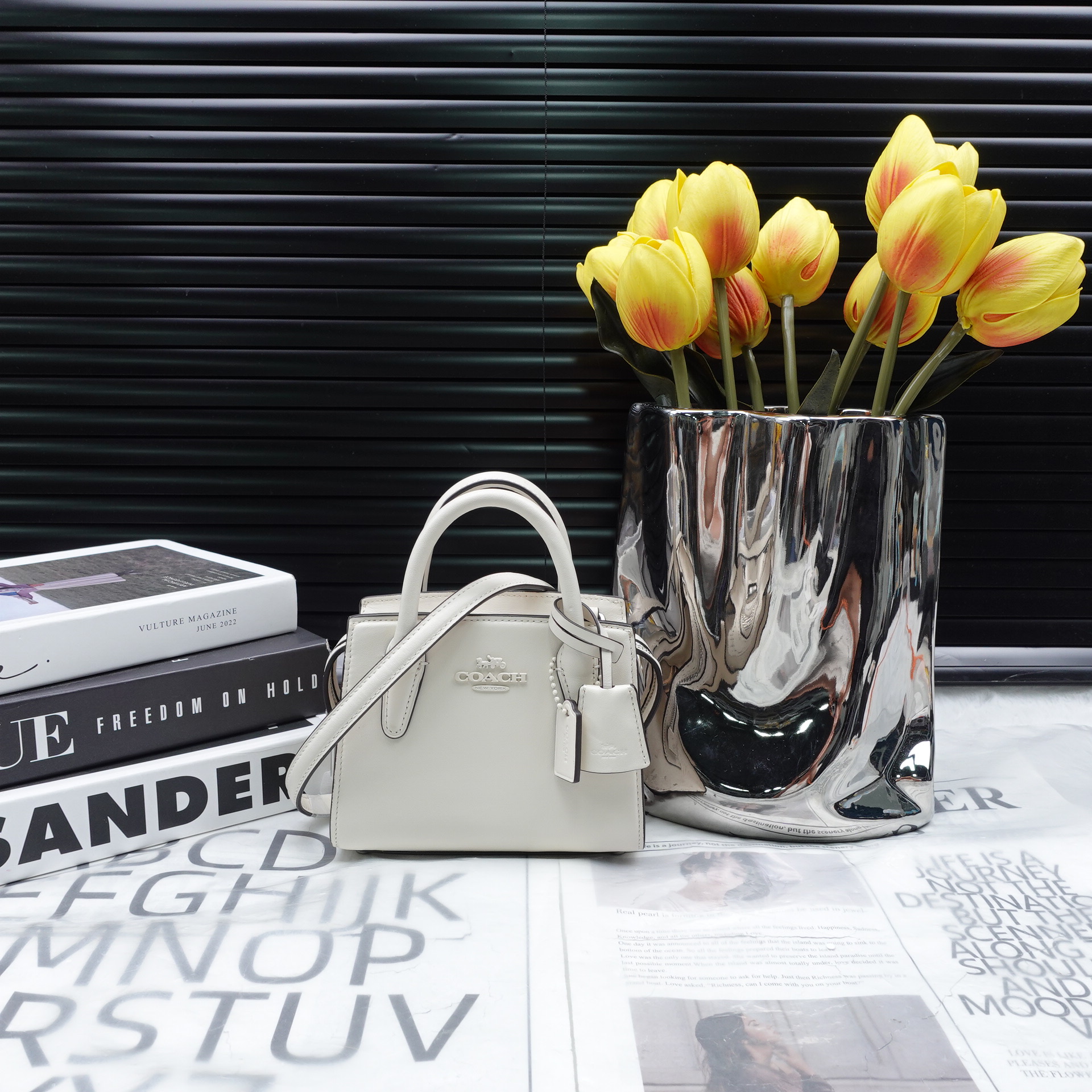 95新 COACH/蔻驰 单肩包/T10282182