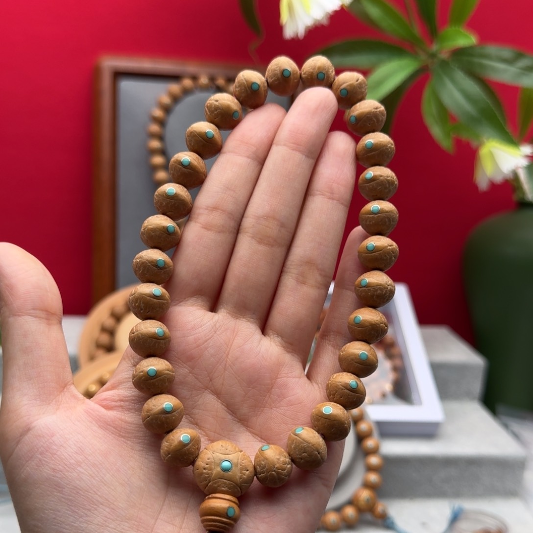 凤眼菩提手串12.5左右镶嵌手持