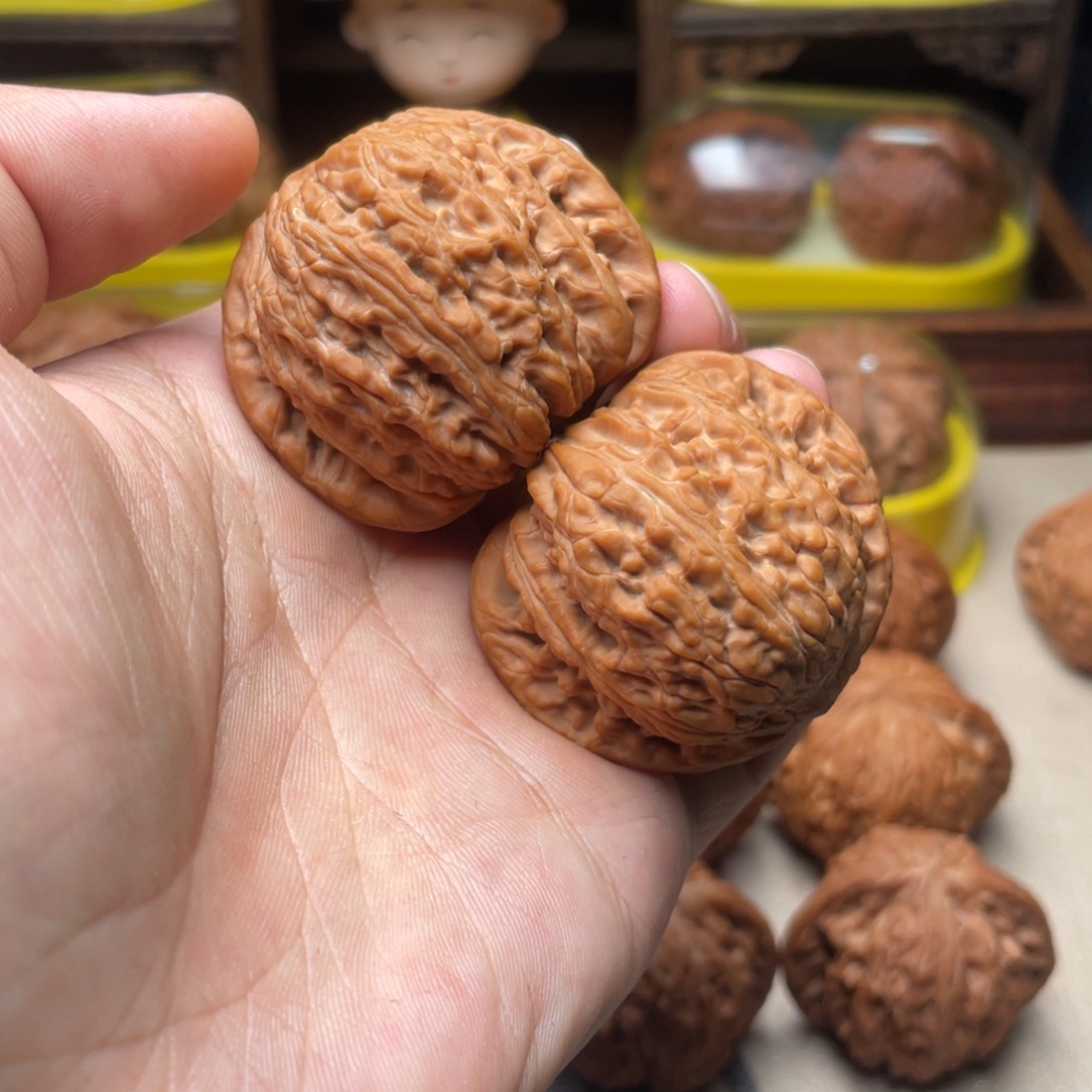 文玩核桃把件余****教43泥鳅背a 1