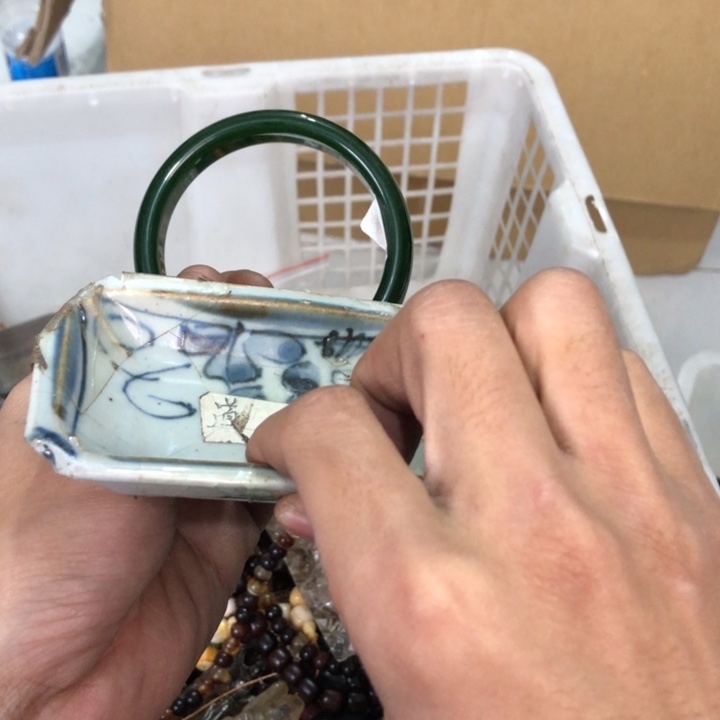 陶瓷孤品单件车里拍