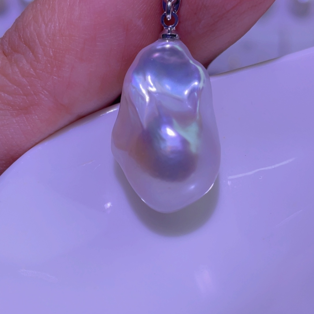 淡水珍珠天然淡水珍珠吊坠未镶嵌