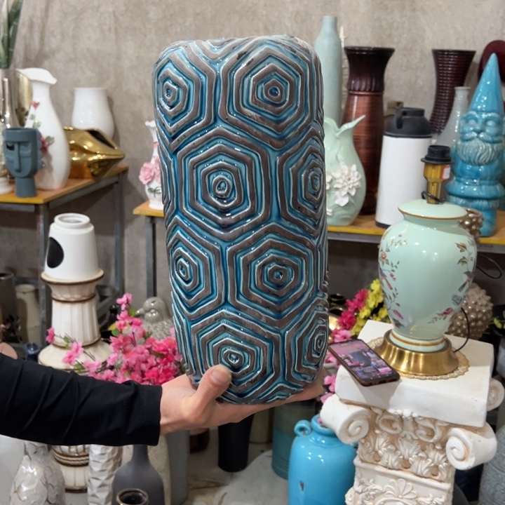 摆件高度35厘米口径8厘米微瑕捡漏