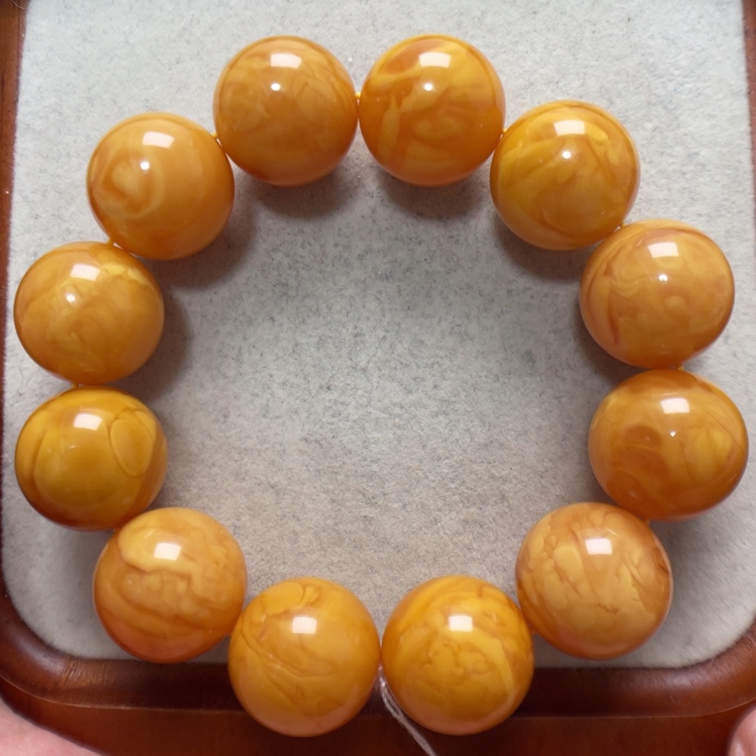 蜜蜡未镶嵌手串蜜蜡