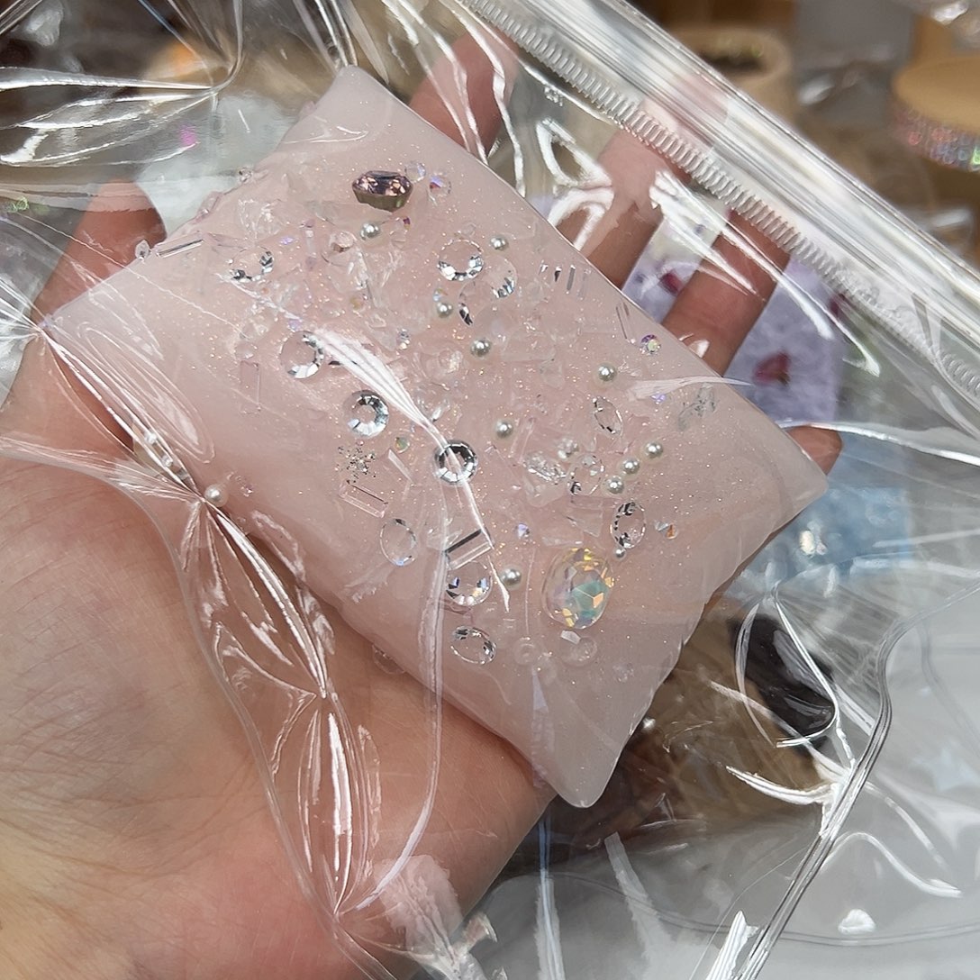 硅胶夜光鎏金粉大号枕头220g