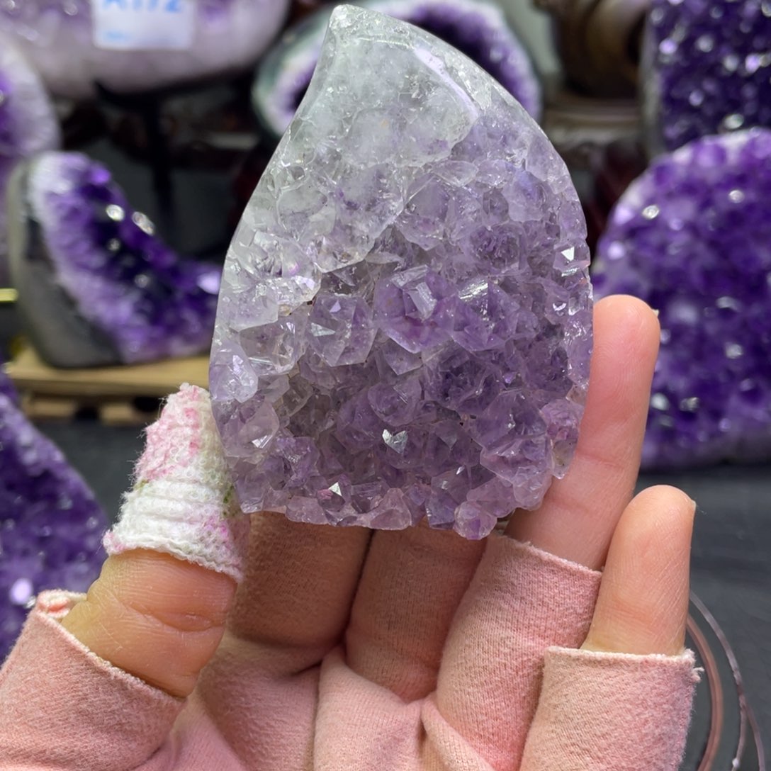 大型摆件（非配饰）紫晶未镶嵌