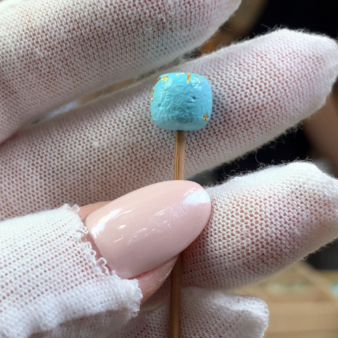 绿松石未镶嵌挂件