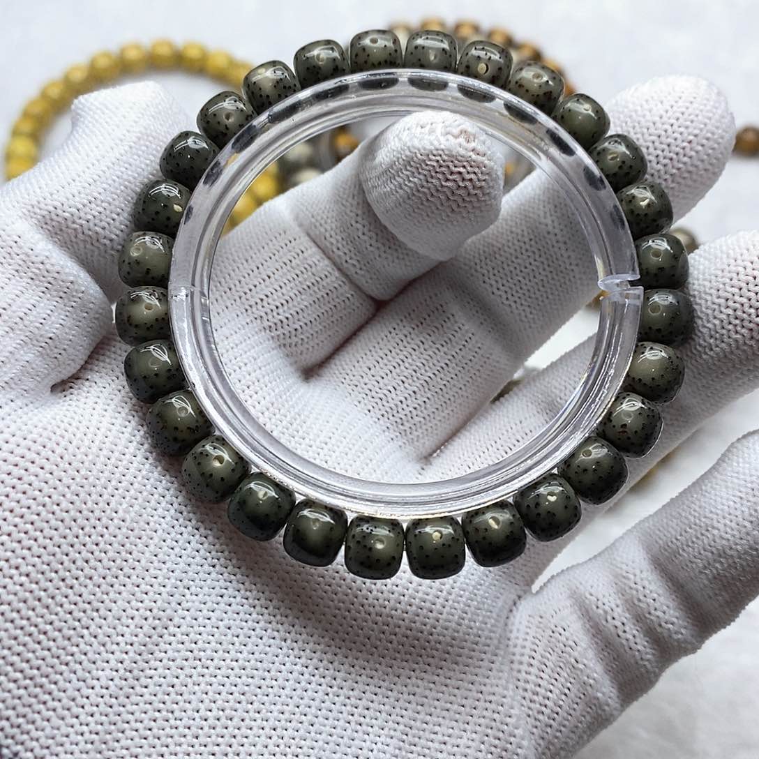 星月菩提吊坠8/7第绿